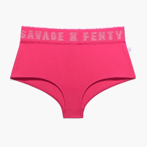 CLF Forever Savage Millennial Pink Cheeky Booty Short by Savage X Fenty - Picture 6 of 11